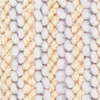 萩原 インド綿マット ラディッツ ブルー 約45×65cm 1枚（直送品）