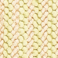 萩原 インド綿マット ラディッツ グリーン 約45×65cm 1枚（直送品）