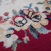 萩原 ベルギー製ラグ ロイヤルパレス レッド 約230×330cm 1枚（直送品）