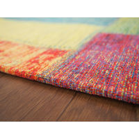 萩原 ベルギー製ラグ・マット パグルン マルチ 約140×200cm 1枚（直送品）