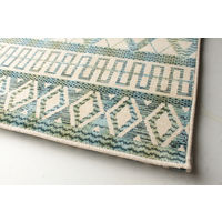 萩原 ベルギー製モケットラグ フォレ グリーン 約195×250cm 1枚（直送品）