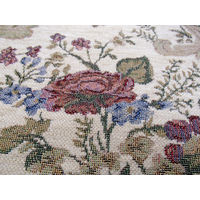 萩原 ゴブランマット（裏貼り） ロレンス ベージュ 約60×90cm 1枚（直送品）