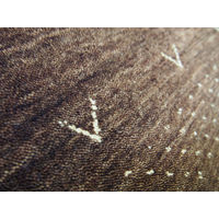 萩原 ギャッベ マット・ラグ LORRI BUFFD L12 約45×75cm 1枚（直送品）