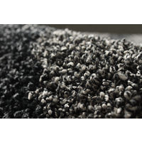 萩原 タフトラグ ボールド グレー 約190×190cm 1枚（直送品）