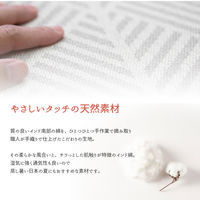 萩原 インド綿ボンディングラグ クラック ネイビー 約130×185cm 1枚（直送品）