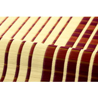 萩原 国産い草センターラグ（裏貼り） 築彩（ちくさい） ブラウン 約176×230cm 1枚（直送品）