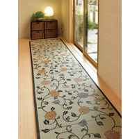 萩原 国産い草廊下敷き（裏貼り） イデア NA ナチュラル 約80×240cm 1枚（直送品）