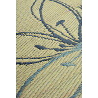 萩原 い草コンパクトパフラグ（裏貼り） フェアリー ブルー 約180×180cm 1枚（直送品）