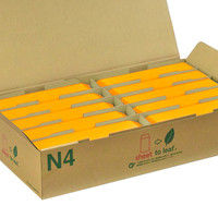 ムトウユニパック カラー封筒 長4 オレンジ 70g/m2 1箱（1000枚）（直送品）