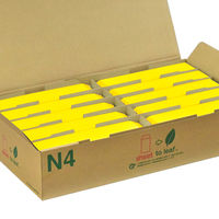 ムトウユニパック カラー封筒 長4 イエロー 70g/m2 11010415 1箱(1000枚)