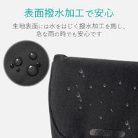 エレコム デジカメケース/カジュアルタイプ/LLサイズ/ブラック DGB-066BK 1個