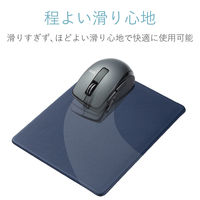 エレコム マウスパッド/ソフトレザー/XLサイズ/ネイビー MP-SL02NV 1個