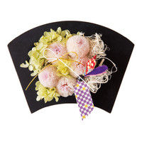 ヘッズ 和風市松柄コットンリボンレッド-3 IMR-NR3 1セット（5巻：1巻×5パック）（直送品）