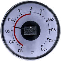 エンペックス気象計 ウインドウ サーモ(窓用室外温度計) TM-5609 1セット(1個×4)