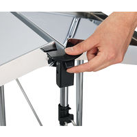 伸和 折りたたみステンレスハンディカート No.1 1台 7-3737-01（直送品）