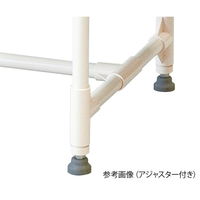 矢崎化工 シャワーいす 背もたれ型 (ターンテーブルあり・アジャスターあり) CAT-0301 1台 7-3961-06（直送品）