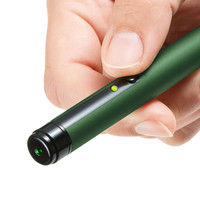 サンワサプライ レーザーポインター LP-GL1013G 緑色レーザー ペン型 単4乾電池×2 連続使用3時間（直送品）