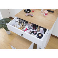 サン・ハーベストカントリー調ドレッサーLT-1100　ドレッサー幅600×奥行400mm　１台（直送品）