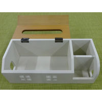 サン・ハーベスト おうちのティッシュボックス YU-60 幅360×奥行160×高さ130mm 1個（直送品）