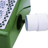 キソパワーツール 排気用ジャバラホース（カフス付き） 22730（直送品）