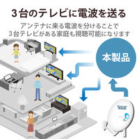 DXアンテナ 4K8K対応 分配器 3DMS 1個