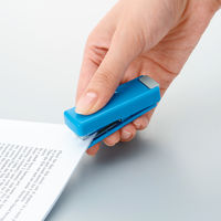 リヒトラブ(LIHIT LAB.) コンパクトホッチキス 白（ホワイト） M20-0 3個