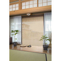 タカショー すだれシェード 京すだれ くるみ色 CSN-1822K 幅1800×高さ2200mm 1枚（直送品）