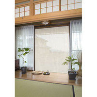 タカショー すだれシェード 京すだれ さらしヨシ色 CSN-918S 幅900×高さ1800mm 1枚（直送品）