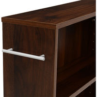 【軒先渡し】萩原 マガジンラック（ブラウン） RCC-1021BR-S （約）幅55×奥行16×高さ68cm 1台（直送品）