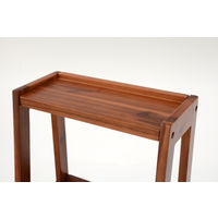 【軒先渡し】萩原 umberシリーズ ラック VCC-7255 ブラウン （約）幅40×奥行30×高さ111.5cm 1台（直送品）