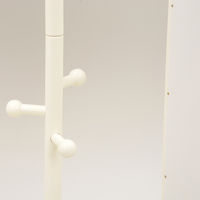 【軒先渡し】萩原 回転ミラー VD-7029NW ホワイト （約）幅φ45×高さ170cm 1台（直送品）