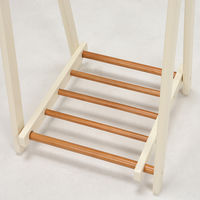 【軒先渡し】萩原 ハンガーラック VR-7117NW （約）幅66×奥行45×高さ151cm 1台（直送品）