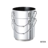 MONOVATE テーパー型積み重ね式吊り下げ密閉容器 20L TP-CTB-STA-30 1個 62-1369-65（直送品）