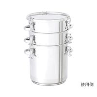 MONOVATE PTFEパッキン付テーパー型積み重ね式密閉容器 45L TP-CTH-STA-PTFE-39 1個 62-1370-43（直送品）