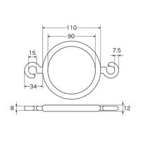 日本緑十字社 コーンリング(RCーWP) RC-WP 1組(5個) 61-9937-41（直送品）