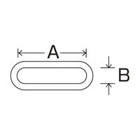 日本緑十字社 高輝度蓄光チェイン(PTー625L) PT-625L 1巻 61-9937-74（直送品）