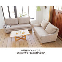 【車上渡し】RELAX FORM サボン 1人掛ソファ オリエンタルブルー 1脚（直送品）