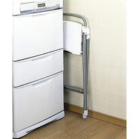 ファミリー・ライフ ステップアップチェア シルバー 幅530×奥行790×高さ650mm a1644920 1台（直送品）