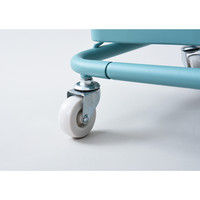 ファミリー・ライフ キャスター付頑丈バスケットワゴン ダークブラウン 幅395×奥行275×高さ770mm a1655030 1台（直送品）