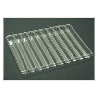 アズワン サンプル保管トレー 5枚入 210×297×25mm 1×10マス 61-9950-15 1セット(5枚)（直送品）