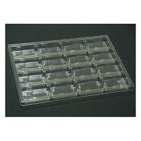 アズワン サンプル保管トレー 5枚入 210×297×20mm 4×4マス 61-9950-30 1セット(5枚)（直送品）