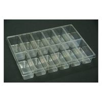 アズワン サンプル保管トレー 5枚入 210×297×45mm 2×6マス 61-9950-33 1セット(5枚)（直送品）