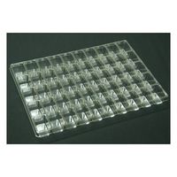 アズワン サンプル保管トレー 5枚入 210×297×20mm 5×10マス 61-9950-36 1セット(5枚)（直送品）