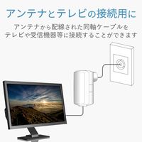 DXアンテナ テレビコンセントプラグ(4C、5C用) FL45CS(B) 1個