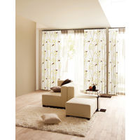 デザインライフ 遮光カーテン ミキニコトリ イエロー 幅1000×長さ1350mm V1058 1枚（直送品）