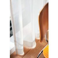 スミノエ ロワール ミラーレース ナチュラルホワイト 100×133cm V1811 1枚