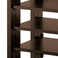 HAMILeX Grato（グラト）シリーズ オーディオラック ブラウン 幅1164×奥行440×高さ166mm GT-9715 1台（直送品）