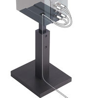 HAMILeX SBシリーズ スピーカースタンド ブラウン木目柄 幅1600×奥行310×高さ1521.6mm SB-709 1セット（2台）（直送品）