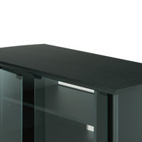 TIMEZ BSシリーズ テレビ台 オーディオラック ブラック 幅1200×奥行396×高さ412mm TV-BS120H 1台（直送品）