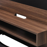 HAMILeX Walmore（ウォルモア） テレビスタンド ブラック 棚板寸法：幅498.5×奥行380mm WA-8315 1台（直送品）